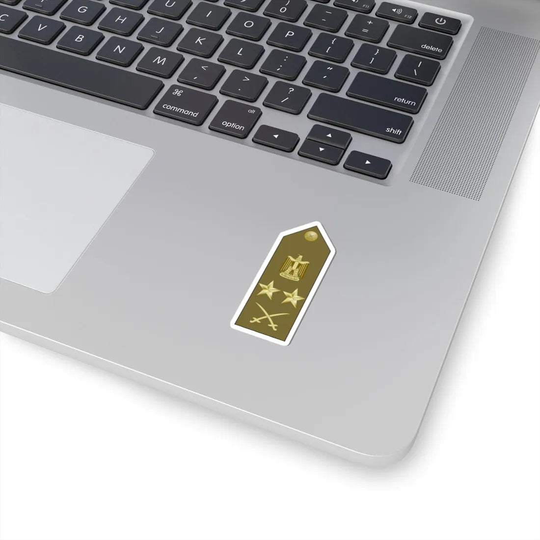EgyptianArmyInsignia ColonelGeneral (Egypt) (Military Rank) STICKER Vinyl Kiss-Cut Decal - The Sticker Space