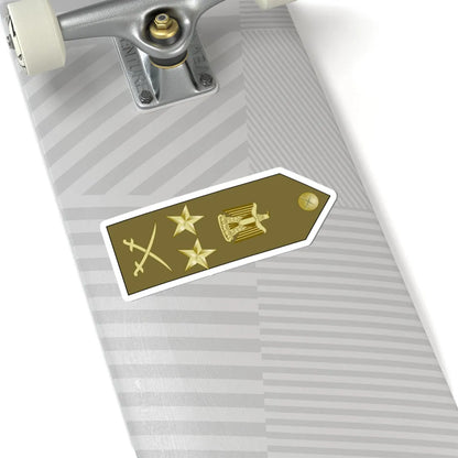 EgyptianArmyInsignia ColonelGeneral rotated (Egypt) (Military Rank) STICKER Vinyl Kiss-Cut Decal - The Sticker Space