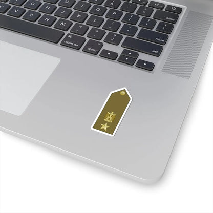 EgyptianArmyInsignia LieutenantColonel (Egypt) (Military Rank) STICKER Vinyl Kiss-Cut Decal - The Sticker Space