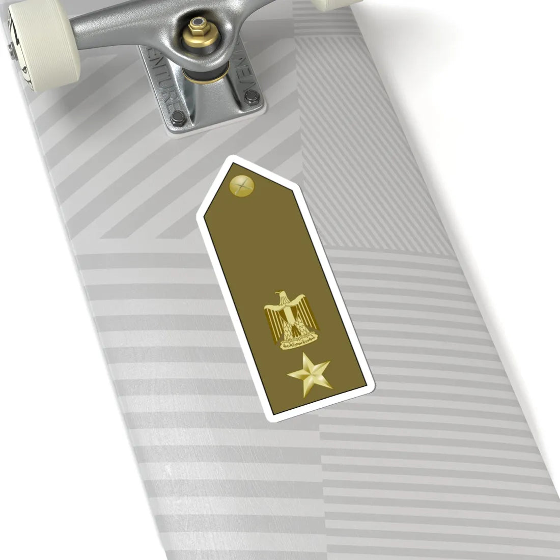 EgyptianArmyInsignia LieutenantColonel (Egypt) (Military Rank) STICKER Vinyl Kiss-Cut Decal - The Sticker Space