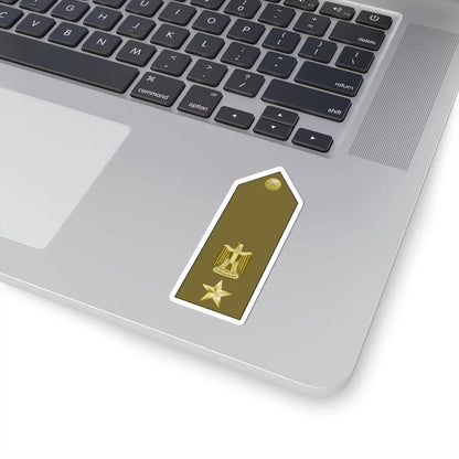 EgyptianArmyInsignia LieutenantColonel (Egypt) (Military Rank) STICKER Vinyl Kiss-Cut Decal - The Sticker Space