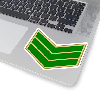 EgyptianArmyInsignia Sergeant (Egypt) (Military Rank) STICKER Vinyl Kiss-Cut Decal - The Sticker Space