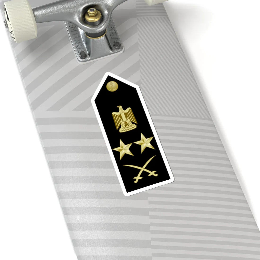 EgyptianNavyInsignia Admiral shoulderboard (Egypt) (Military Rank) STICKER Vinyl Kiss-Cut Decal - The Sticker Space