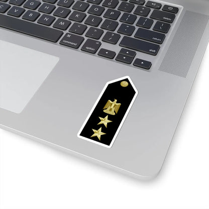 EgyptianNavyInsignia Captain shoulderboard (Egypt) (Military Rank) STICKER Vinyl Kiss-Cut Decal - The Sticker Space