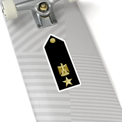 EgyptianNavyInsignia Commander shoulderboard (Egypt) (Military Rank) STICKER Vinyl Kiss-Cut Decal - The Sticker Space