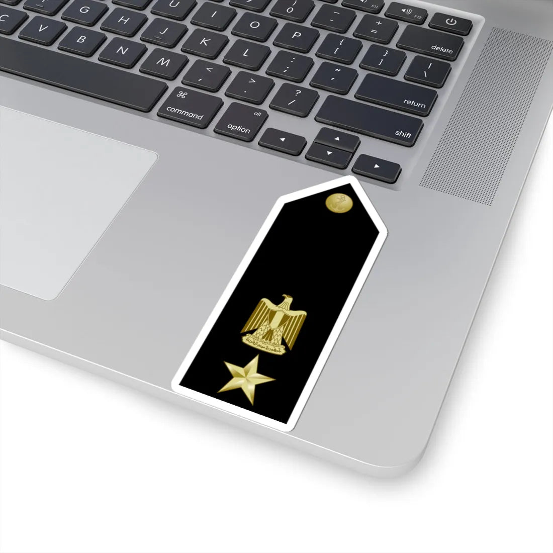 EgyptianNavyInsignia Commander shoulderboard (Egypt) (Military Rank) STICKER Vinyl Kiss-Cut Decal - The Sticker Space