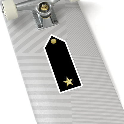 EgyptianNavyInsignia Ensign shoulderboard (Egypt) (Military Rank) STICKER Vinyl Kiss-Cut Decal - The Sticker Space