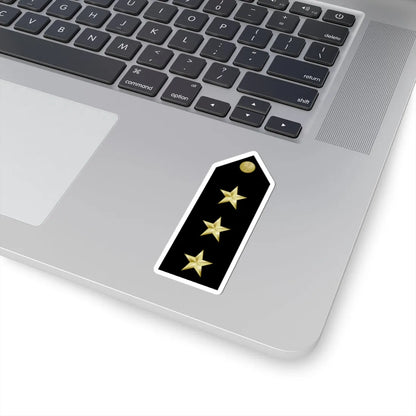 EgyptianNavyInsignia Lieutenant shoulderboard (Egypt) (Military Rank) STICKER Vinyl Kiss-Cut Decal - The Sticker Space