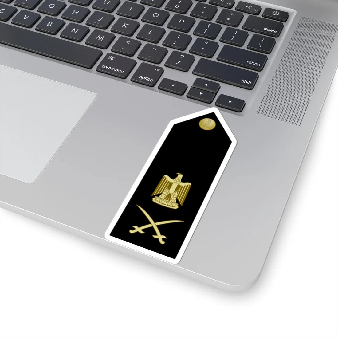 EgyptianNavyInsignia RearAdmiral shoulderboard (Egypt) (Military Rank) STICKER Vinyl Kiss-Cut Decal - The Sticker Space