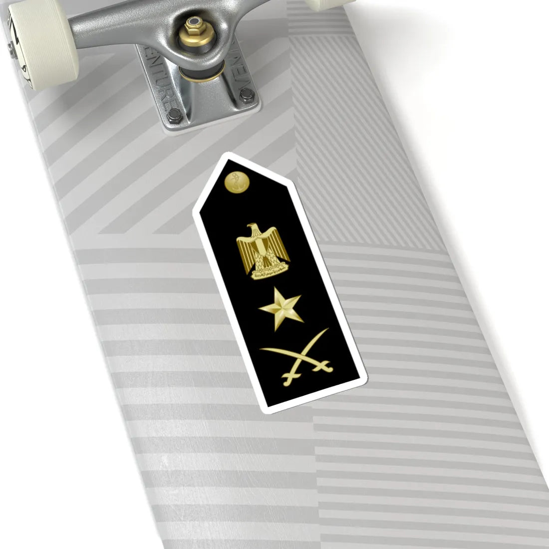 EgyptianNavyInsignia ViceAdmiral shoulderboard (Egypt) (Military Rank) STICKER Vinyl Kiss-Cut Decal - The Sticker Space
