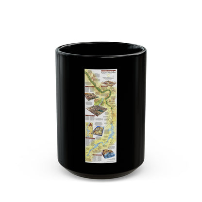 Egypt's Nile Valley- The South (1995) (Map) Black Coffee Mug-15oz-The Sticker Space