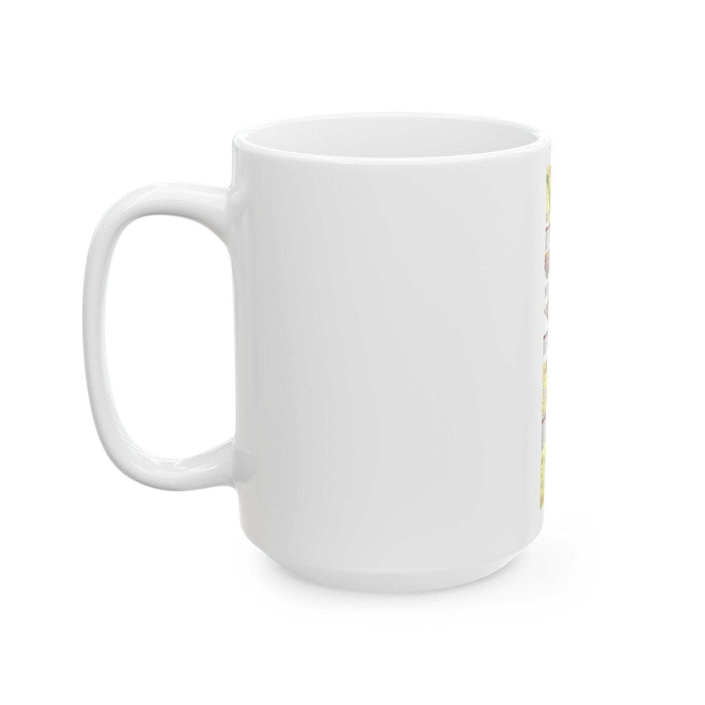 Egypt's Nile Valley- The South (1995) (Map) White Coffee Mug-The Sticker Space