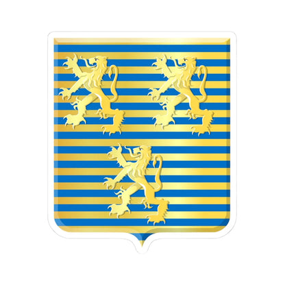 Eigenbrakel wapen (Belgium) (Coat of Arms) STICKER Vinyl Kiss-Cut Decal 3 Inch White - The Sticker Space