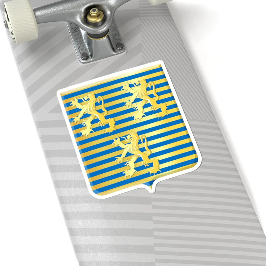 Eigenbrakel wapen (Belgium) (Coat of Arms) STICKER Vinyl Kiss-Cut Decal - The Sticker Space