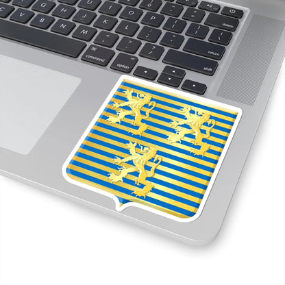 Eigenbrakel wapen (Belgium) (Coat of Arms) STICKER Vinyl Kiss-Cut Decal - The Sticker Space