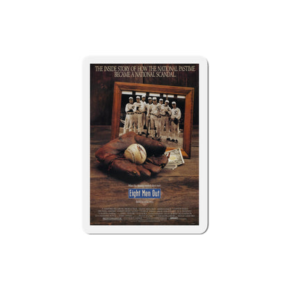 Eight Men Out 1988 Movie Poster Die-Cut Magnet-3" x 3"-The Sticker Space