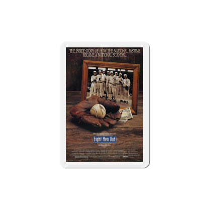 Eight Men Out 1988 Movie Poster Die-Cut Magnet-4" x 4"-The Sticker Space