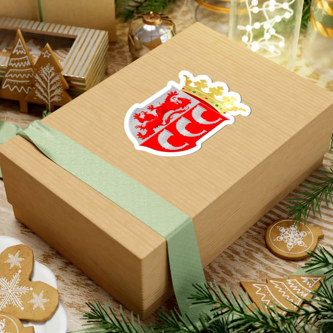 Eindhoven wapen (Netherlands) (Coat of Arms) STICKER Vinyl Kiss-Cut Decal - The Sticker Space