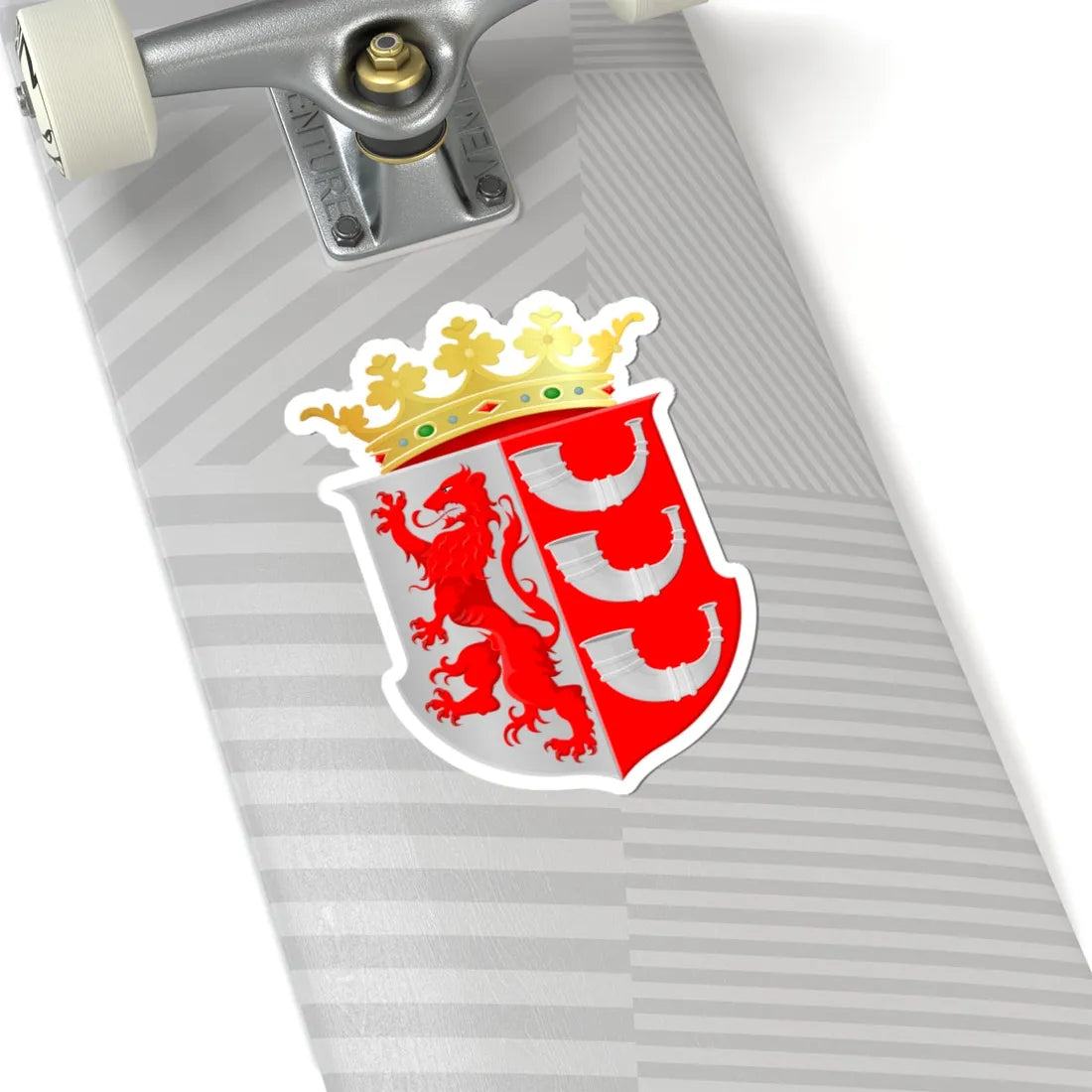 Eindhoven wapen (Netherlands) (Coat of Arms) STICKER Vinyl Kiss-Cut Decal - The Sticker Space