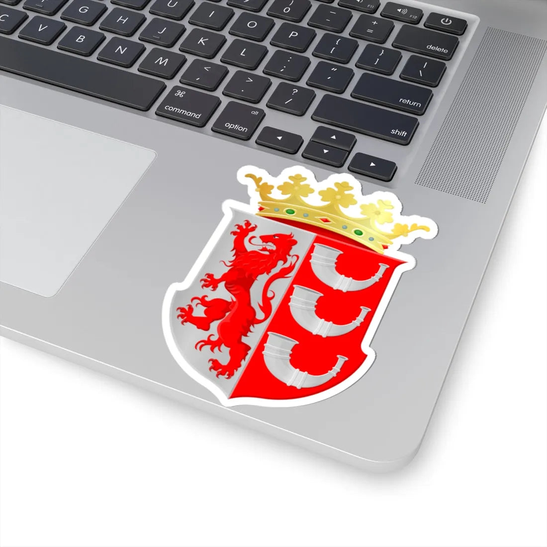 Eindhoven wapen (Netherlands) (Coat of Arms) STICKER Vinyl Kiss-Cut Decal - The Sticker Space