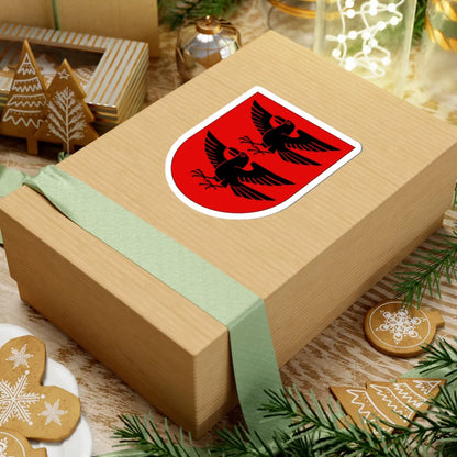 Einsiedeln-coat of arms (Switzerland) (Coat of Arms) STICKER Vinyl Kiss-Cut Decal - The Sticker Space