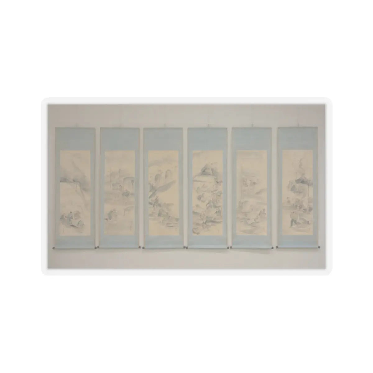 Eiraku Hozen - Making Ceramics - first half of the19th century v5 - STICKER Vinyl Kiss-Cut Decal