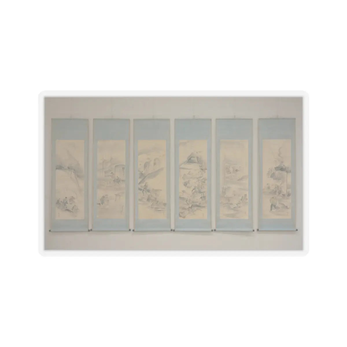 Eiraku Hozen - Making Ceramics - first half of the19th century v5 - STICKER Vinyl Kiss-Cut Decal