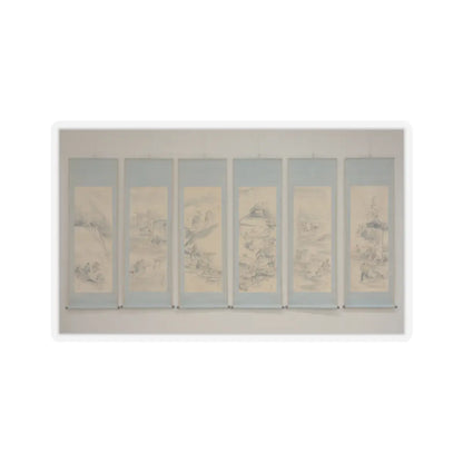 Eiraku Hozen - Making Ceramics - first half of the19th century v5 - STICKER Vinyl Kiss-Cut Decal