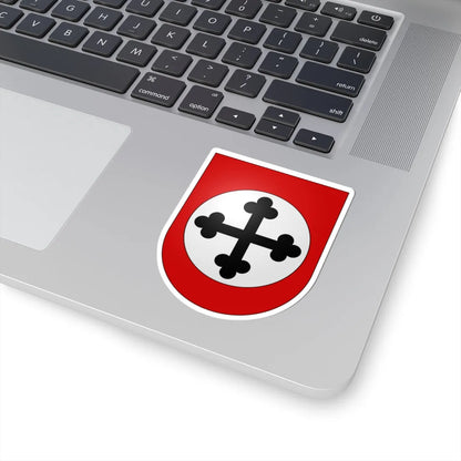 Eischoll-coat of arms (Switzerland) (Coat of Arms) STICKER Vinyl Kiss-Cut Decal - The Sticker Space
