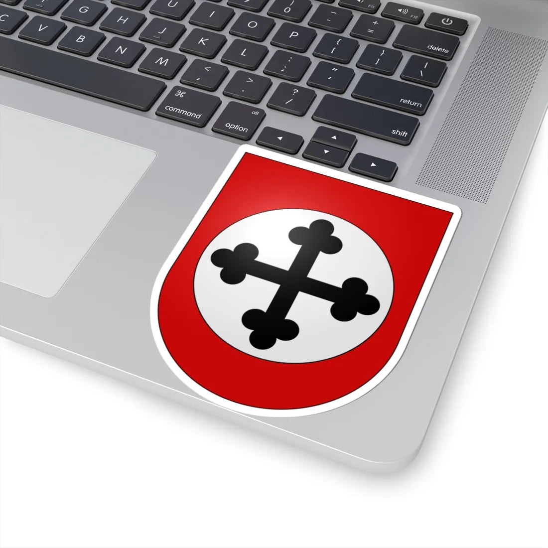 Eischoll-coat of arms (Switzerland) (Coat of Arms) STICKER Vinyl Kiss-Cut Decal - The Sticker Space