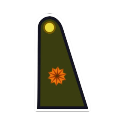 Ejercito Argentino   Coronel Mayor (Argentina) (Military Rank) STICKER Vinyl Kiss-Cut Decal 2 Inch White - The Sticker Space