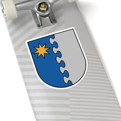 Ķekavas pilsētas ģerbonis (Latvia) (Coat of Arms) STICKER Vinyl Kiss-Cut Decal - The Sticker Space