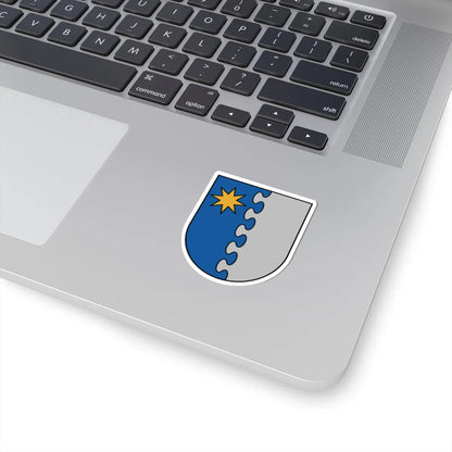 Ķekavas pilsētas ģerbonis (Latvia) (Coat of Arms) STICKER Vinyl Kiss-Cut Decal - The Sticker Space