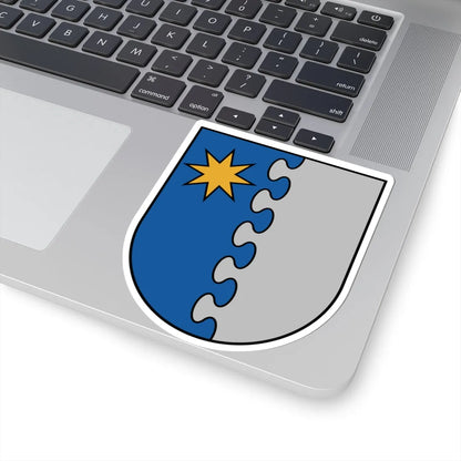 Ķekavas pilsētas ģerbonis (Latvia) (Coat of Arms) STICKER Vinyl Kiss-Cut Decal - The Sticker Space