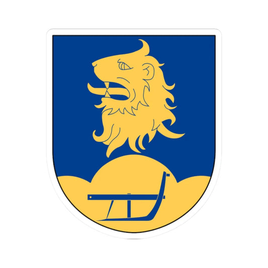 Ekebyborna församling vapen (Sweden) (Coat of Arms) STICKER Vinyl Kiss-Cut Decal 2 Inch White - The Sticker Space