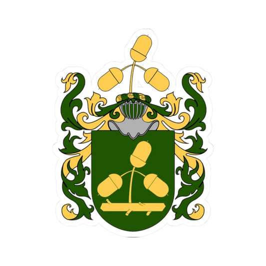 Ekestubbe vapen (Sweden) (Coat of Arms) STICKER Vinyl Kiss-Cut Decal 2 Inch White - The Sticker Space