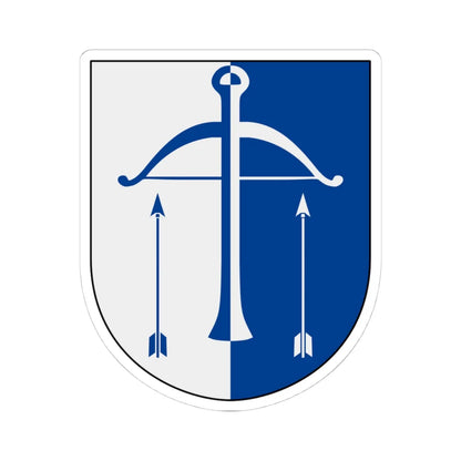 Ekshärad vapen (Sweden) (Coat of Arms) STICKER Vinyl Kiss-Cut Decal 4 Inch White - The Sticker Space