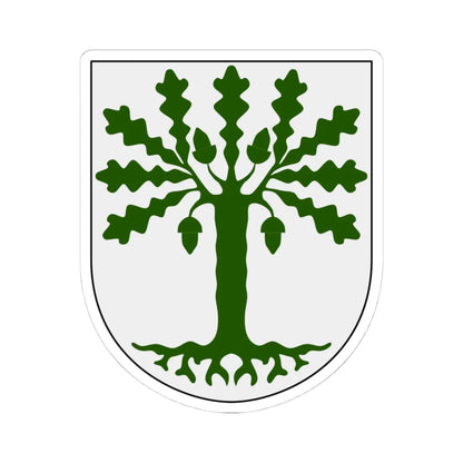 Eksjö vapen (Sweden) (Coat of Arms) STICKER Vinyl Kiss-Cut Decal 4 Inch White - The Sticker Space
