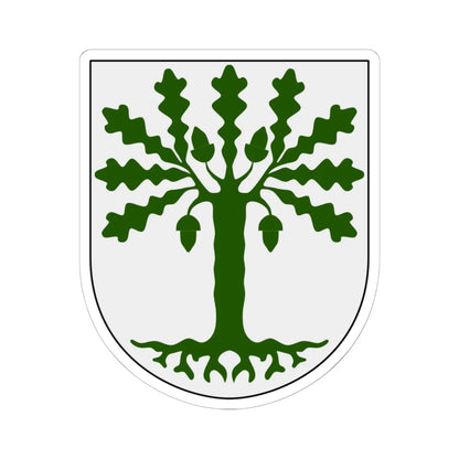 Eksjö vapen (Sweden) (Coat of Arms) STICKER Vinyl Kiss-Cut Decal 6 Inch White - The Sticker Space