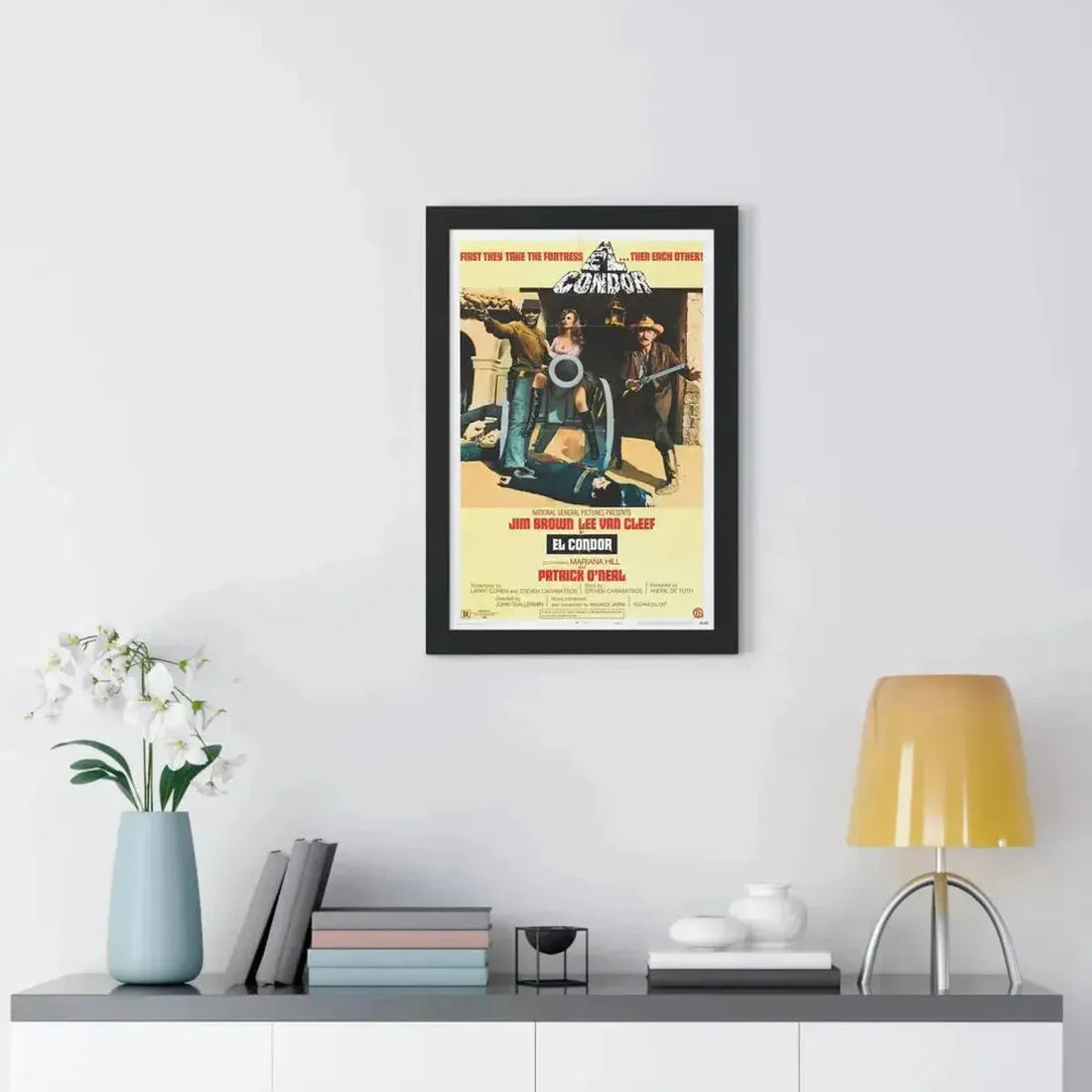 EL CONDOR 1970 - Framed Movie Poster - The Sticker Space