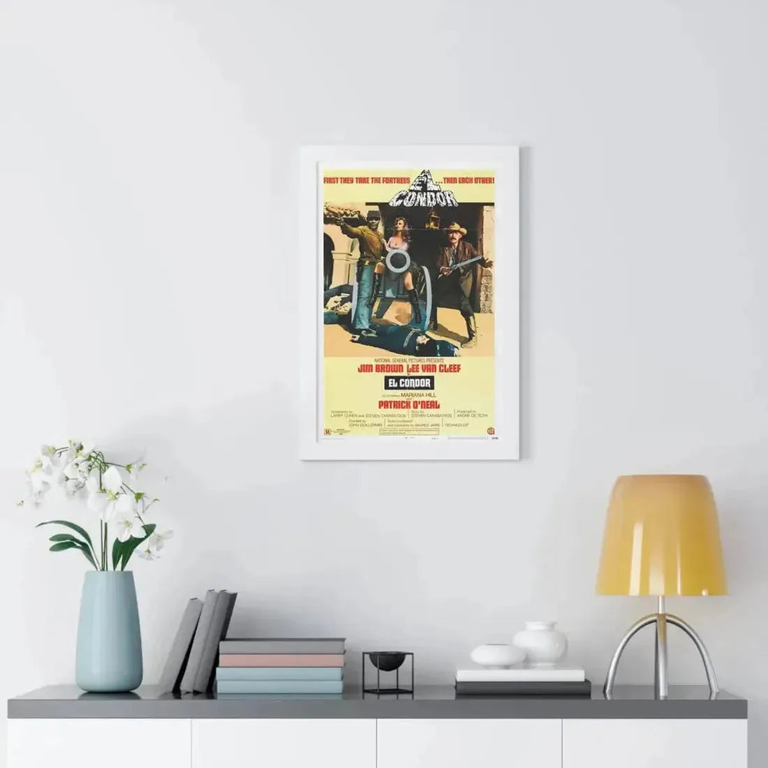 EL CONDOR 1970 - Framed Movie Poster - The Sticker Space