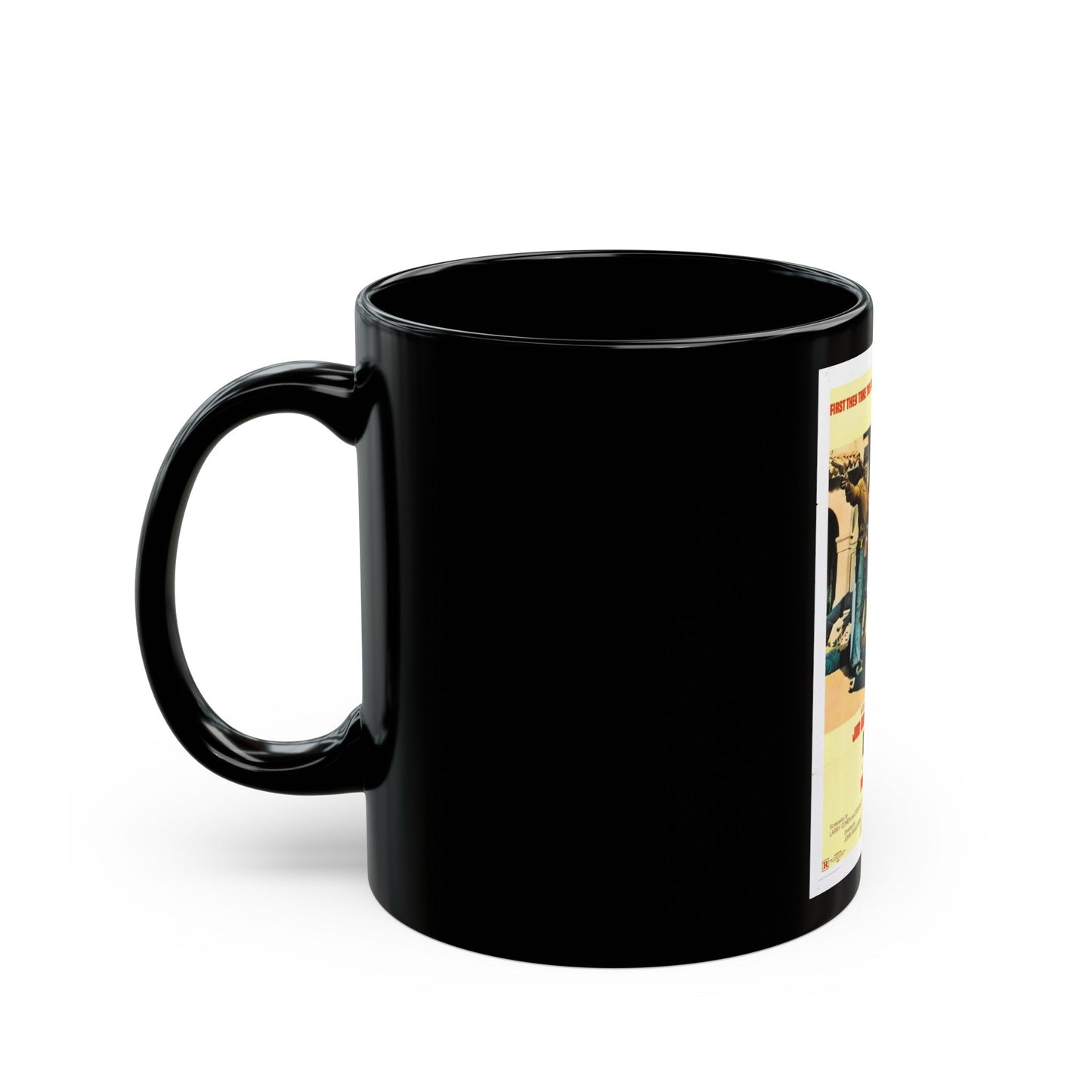 EL CONDOR 1970 Movie Poster - Black Coffee Mug-The Sticker Space