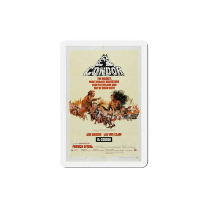 El Condor 1970 Movie Poster Refrigerator Magnet 3 Inch - The Sticker Space