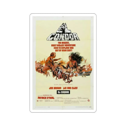 El Condor 1970 Movie Poster STICKER Vinyl Die-Cut Decal - The Sticker Space