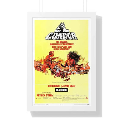 EL CONDOR (2) 1970 - Framed Movie Poster - The Sticker Space