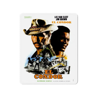 EL CONDOR (FRENCH) 1970 Movie Poster - Refrigerator Magnet 2 Inch - The Sticker Space
