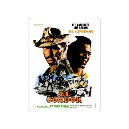EL CONDOR (FRENCH) 1970 Movie Poster STICKER Vinyl Die-Cut Decal 5 Inch - The Sticker Space