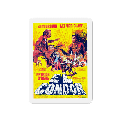 EL CONDOR (SPANISH) 1970 Movie Poster - Die-Cut Magnet-6 × 6"-The Sticker Space