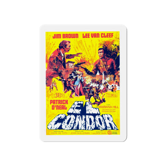 EL CONDOR (SPANISH) 1970 Movie Poster - Die-Cut Magnet-6 × 6"-The Sticker Space