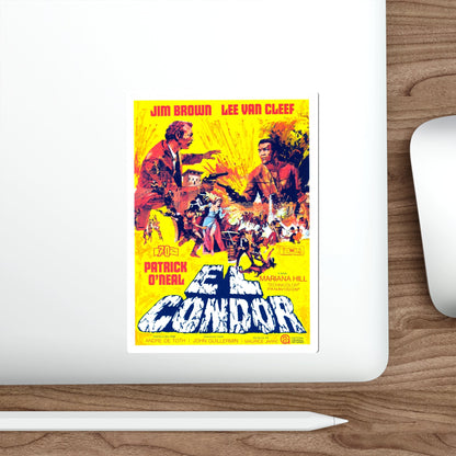 EL CONDOR (SPANISH) 1970 Movie Poster STICKER Vinyl Die-Cut Decal-The Sticker Space